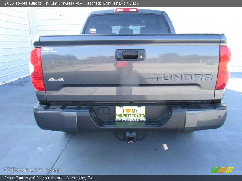 Magnetic Gray Metallic / Black 2015 Toyota Tundra Platinum CrewMax 4x4