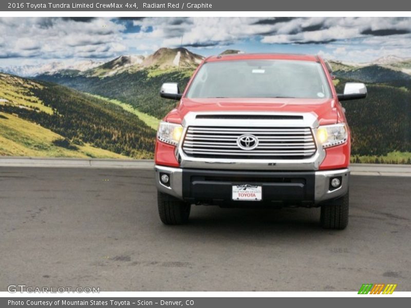 Radiant Red / Graphite 2016 Toyota Tundra Limited CrewMax 4x4