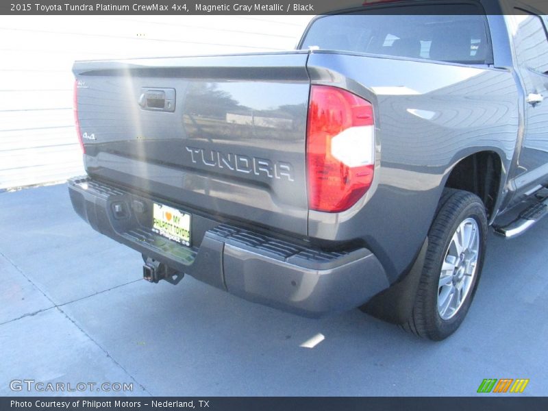 Magnetic Gray Metallic / Black 2015 Toyota Tundra Platinum CrewMax 4x4