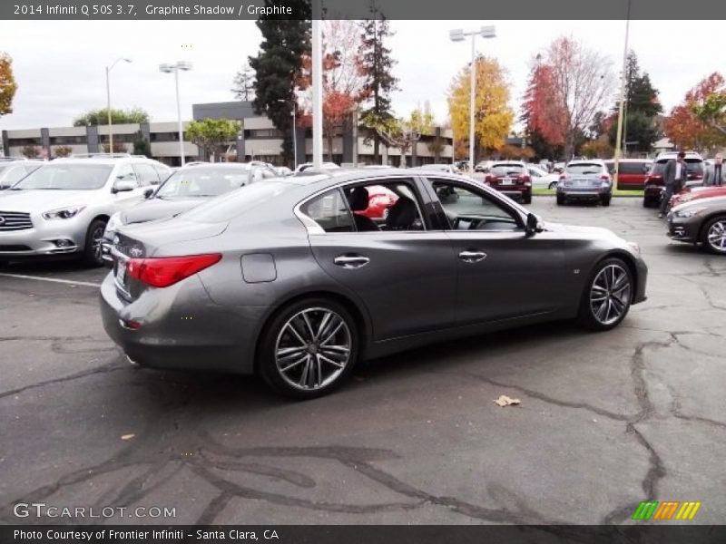 Graphite Shadow / Graphite 2014 Infiniti Q 50S 3.7