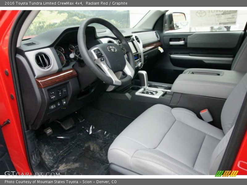 Radiant Red / Graphite 2016 Toyota Tundra Limited CrewMax 4x4