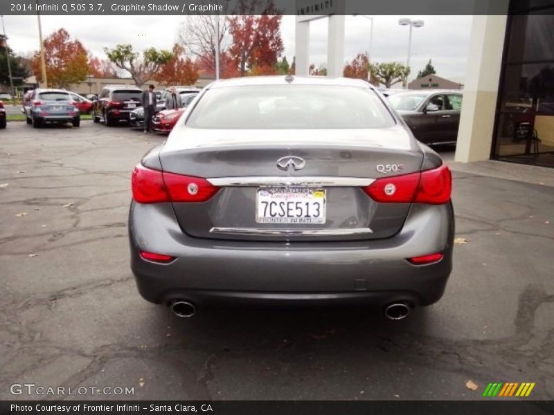 Graphite Shadow / Graphite 2014 Infiniti Q 50S 3.7