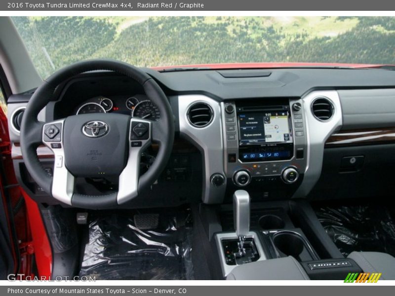 Radiant Red / Graphite 2016 Toyota Tundra Limited CrewMax 4x4