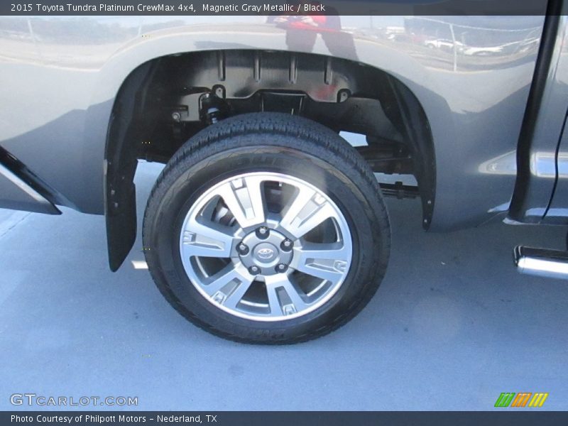 Magnetic Gray Metallic / Black 2015 Toyota Tundra Platinum CrewMax 4x4