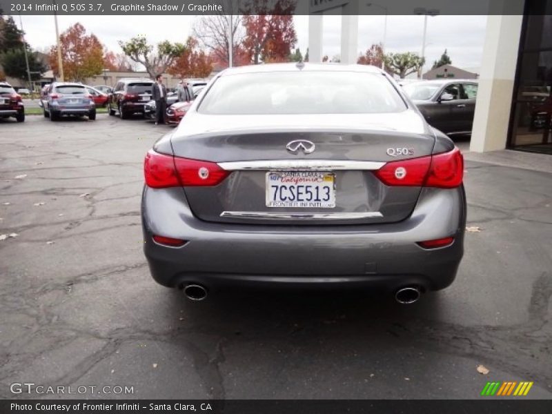 Graphite Shadow / Graphite 2014 Infiniti Q 50S 3.7