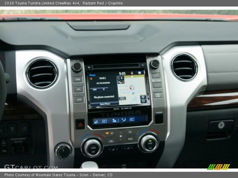 Radiant Red / Graphite 2016 Toyota Tundra Limited CrewMax 4x4