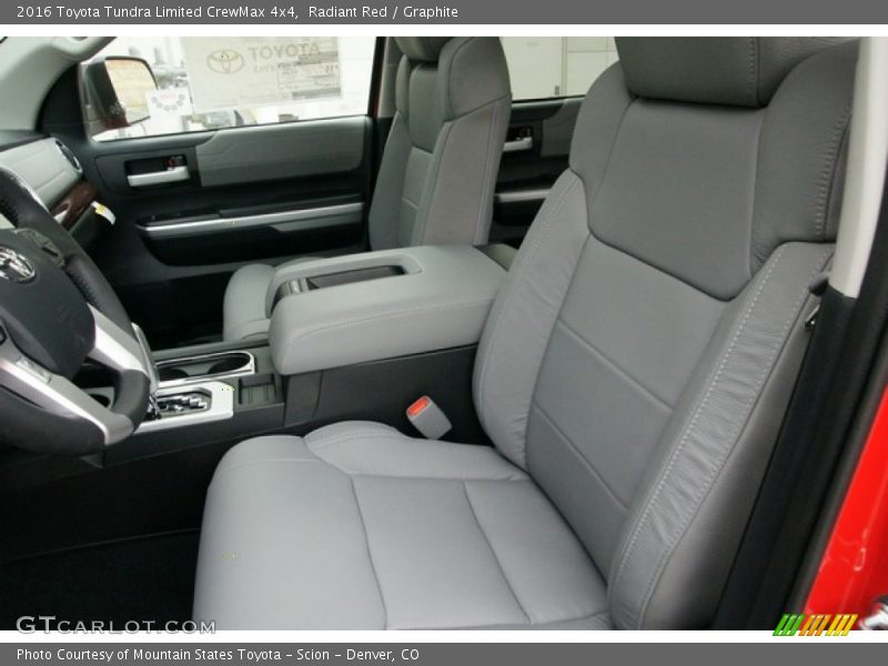 Radiant Red / Graphite 2016 Toyota Tundra Limited CrewMax 4x4