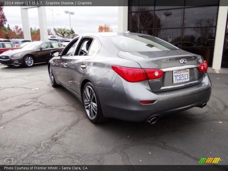 Graphite Shadow / Graphite 2014 Infiniti Q 50S 3.7