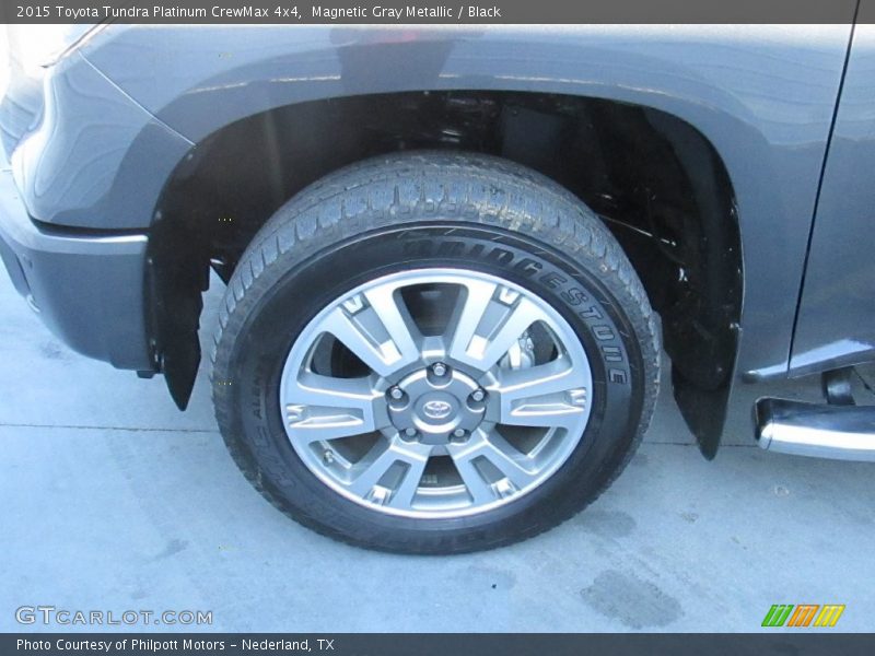 Magnetic Gray Metallic / Black 2015 Toyota Tundra Platinum CrewMax 4x4