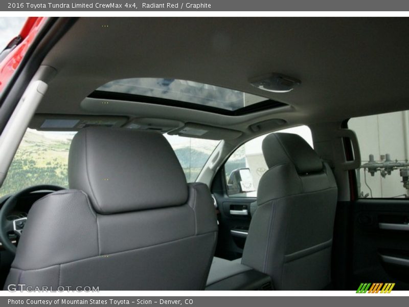 Radiant Red / Graphite 2016 Toyota Tundra Limited CrewMax 4x4