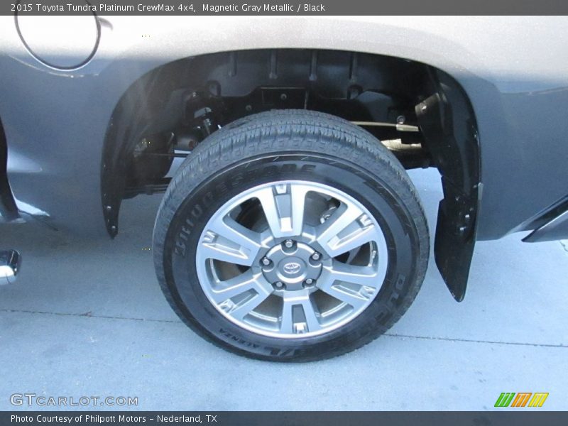 Magnetic Gray Metallic / Black 2015 Toyota Tundra Platinum CrewMax 4x4