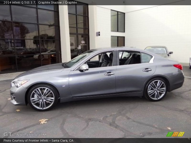 Graphite Shadow / Graphite 2014 Infiniti Q 50S 3.7