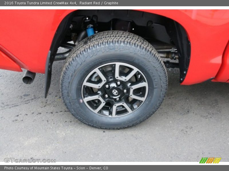 Radiant Red / Graphite 2016 Toyota Tundra Limited CrewMax 4x4