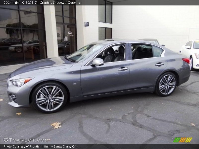Graphite Shadow / Graphite 2014 Infiniti Q 50S 3.7