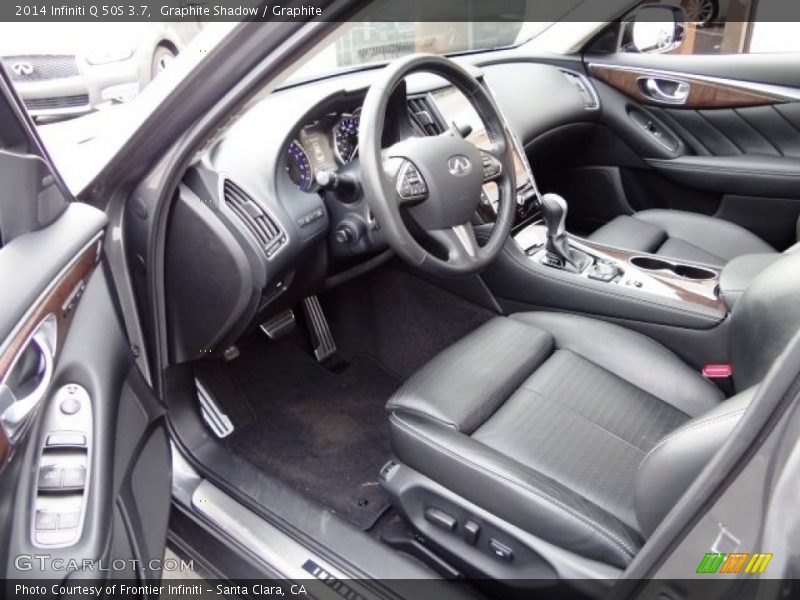 Graphite Shadow / Graphite 2014 Infiniti Q 50S 3.7