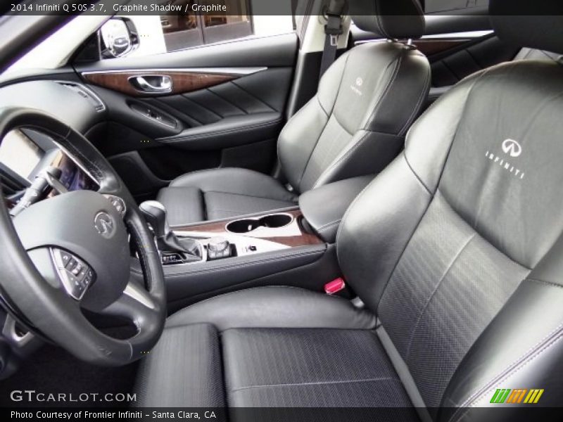 Graphite Shadow / Graphite 2014 Infiniti Q 50S 3.7