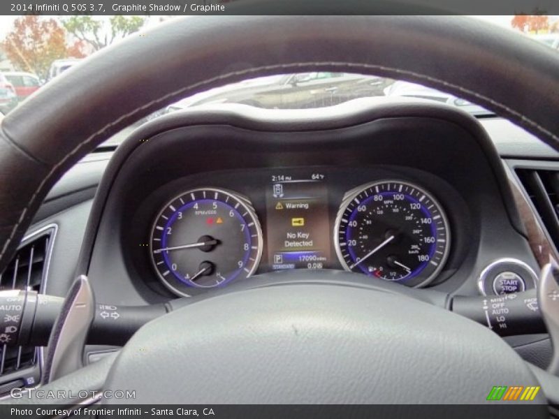 Graphite Shadow / Graphite 2014 Infiniti Q 50S 3.7