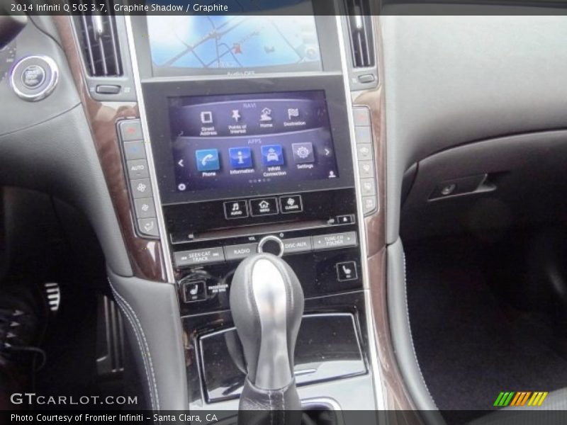 Graphite Shadow / Graphite 2014 Infiniti Q 50S 3.7