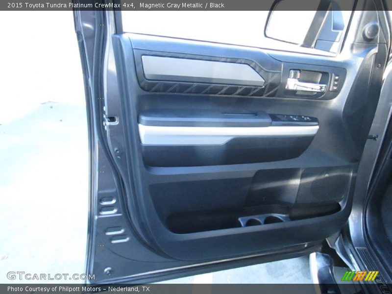 Magnetic Gray Metallic / Black 2015 Toyota Tundra Platinum CrewMax 4x4