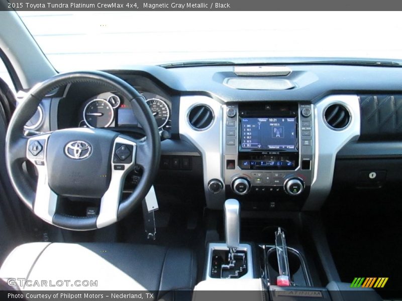 Magnetic Gray Metallic / Black 2015 Toyota Tundra Platinum CrewMax 4x4