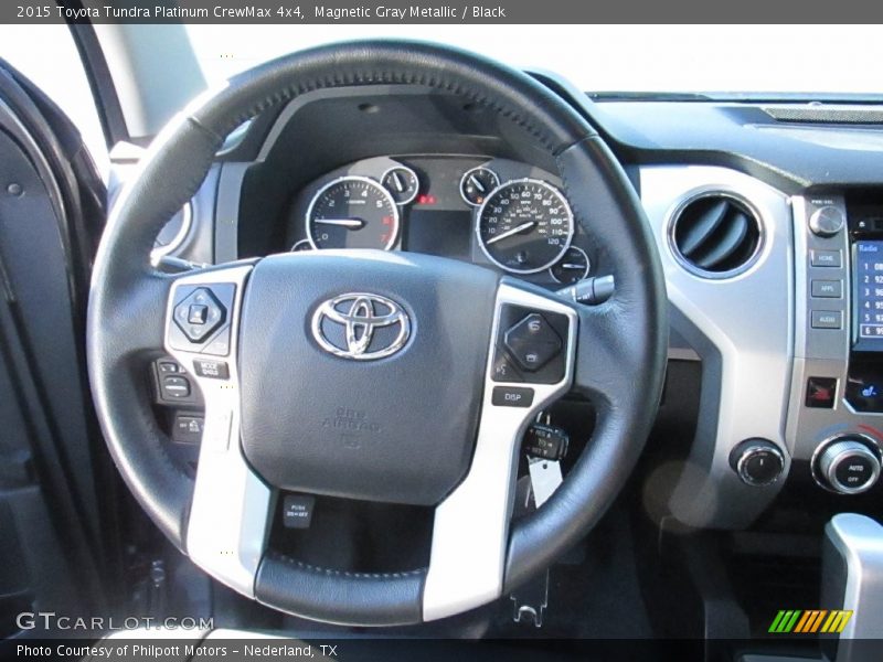 Magnetic Gray Metallic / Black 2015 Toyota Tundra Platinum CrewMax 4x4