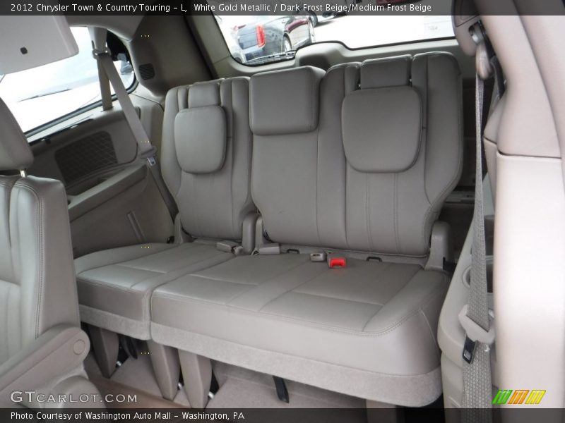 White Gold Metallic / Dark Frost Beige/Medium Frost Beige 2012 Chrysler Town & Country Touring - L