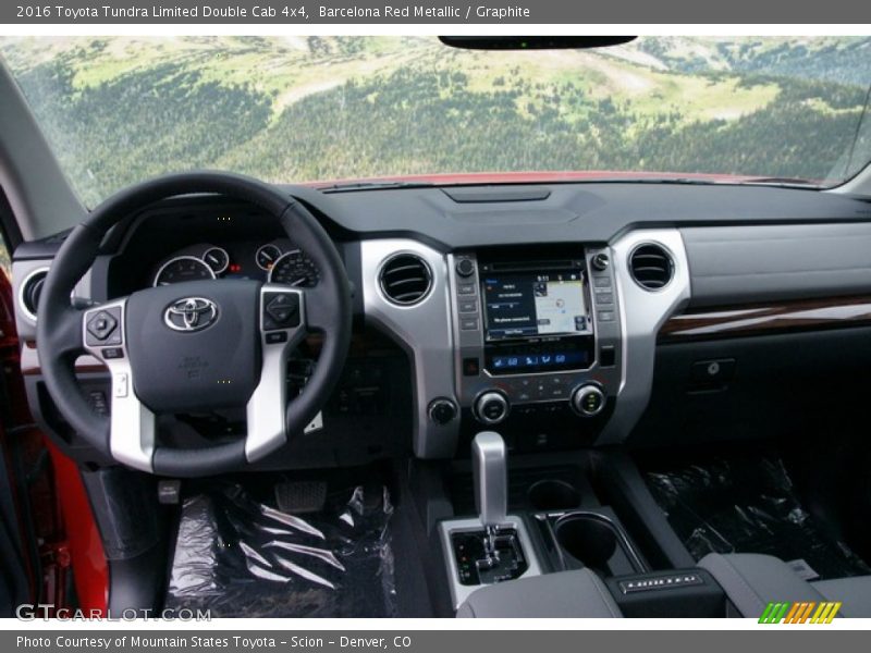Barcelona Red Metallic / Graphite 2016 Toyota Tundra Limited Double Cab 4x4