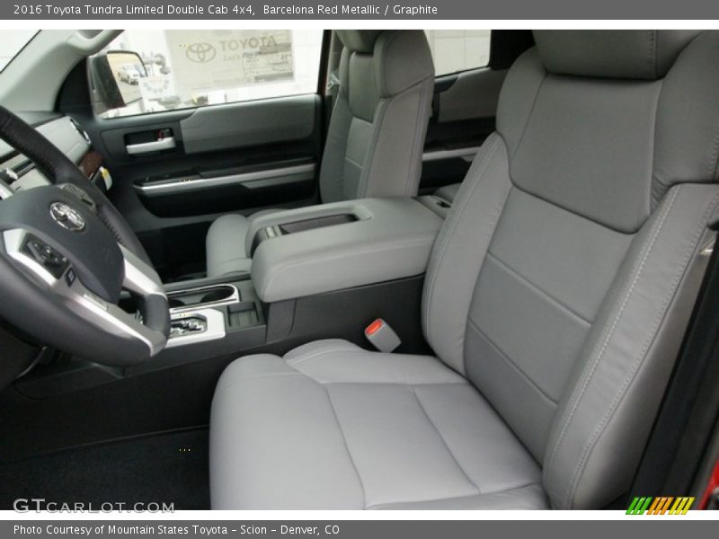 Barcelona Red Metallic / Graphite 2016 Toyota Tundra Limited Double Cab 4x4