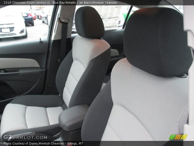 Blue Ray Metallic / Jet Black/Medium Titanium 2016 Chevrolet Cruze Limited LS