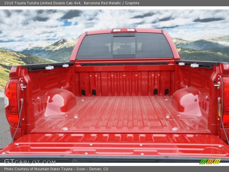 Barcelona Red Metallic / Graphite 2016 Toyota Tundra Limited Double Cab 4x4