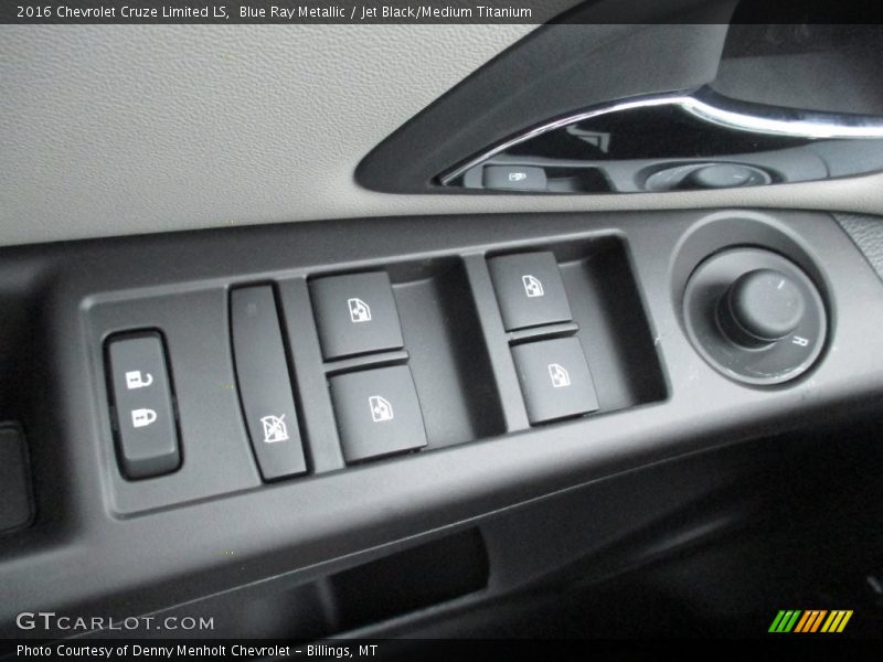 Blue Ray Metallic / Jet Black/Medium Titanium 2016 Chevrolet Cruze Limited LS
