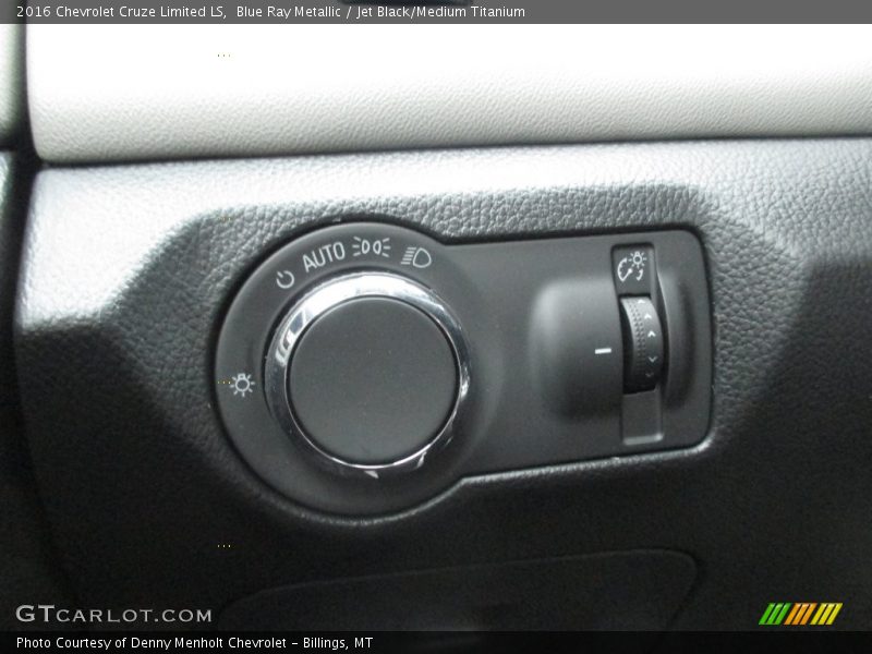 Blue Ray Metallic / Jet Black/Medium Titanium 2016 Chevrolet Cruze Limited LS