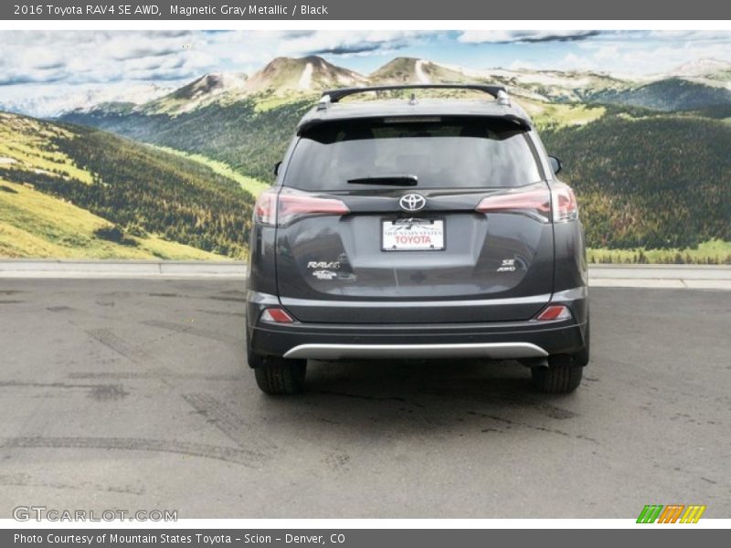 Magnetic Gray Metallic / Black 2016 Toyota RAV4 SE AWD