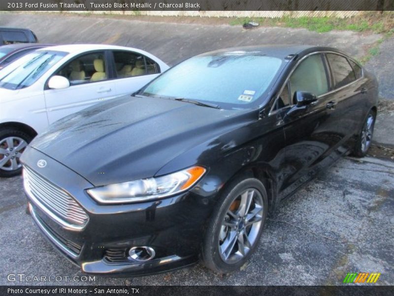 Tuxedo Black Metallic / Charcoal Black 2013 Ford Fusion Titanium