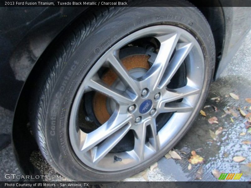 Tuxedo Black Metallic / Charcoal Black 2013 Ford Fusion Titanium