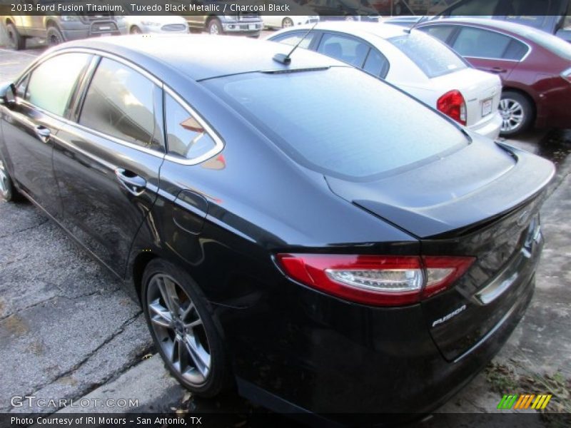 Tuxedo Black Metallic / Charcoal Black 2013 Ford Fusion Titanium