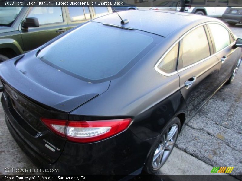 Tuxedo Black Metallic / Charcoal Black 2013 Ford Fusion Titanium