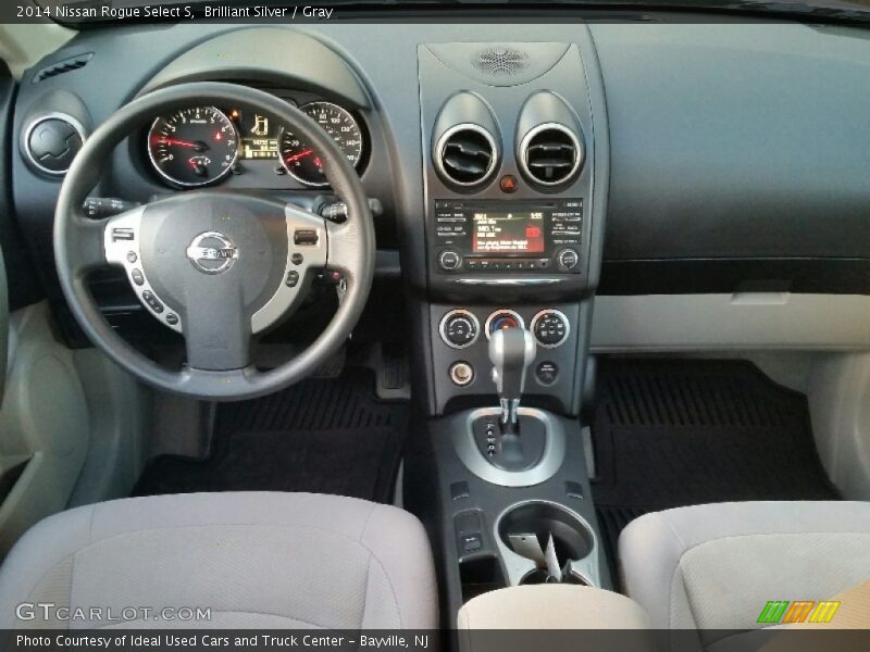 Brilliant Silver / Gray 2014 Nissan Rogue Select S