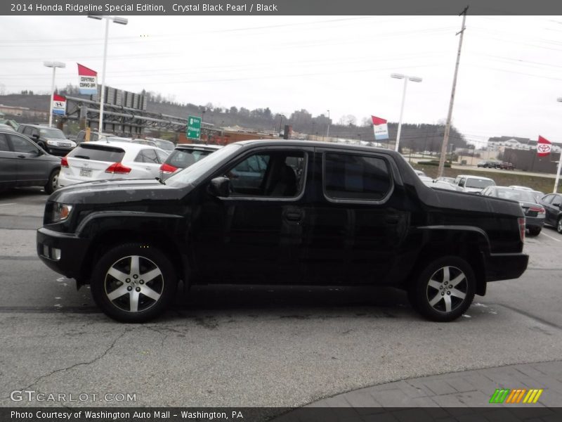 Crystal Black Pearl / Black 2014 Honda Ridgeline Special Edition