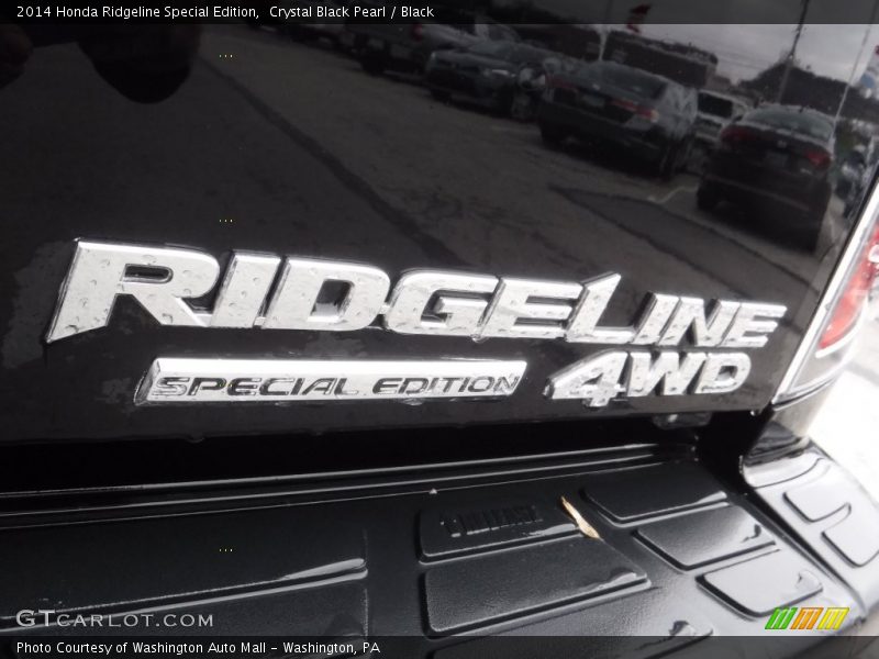Crystal Black Pearl / Black 2014 Honda Ridgeline Special Edition