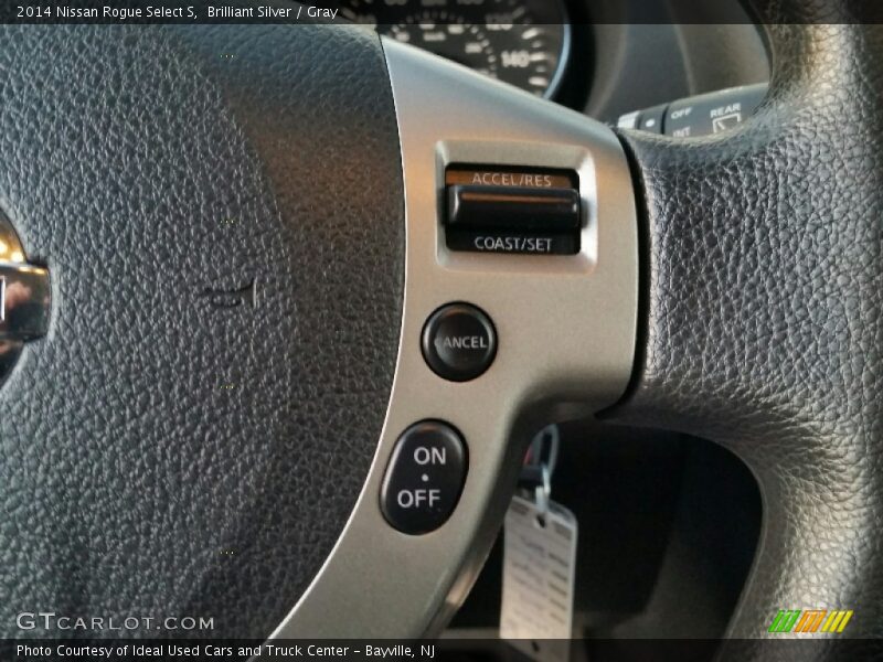 Brilliant Silver / Gray 2014 Nissan Rogue Select S