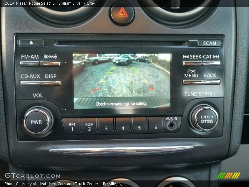 Brilliant Silver / Gray 2014 Nissan Rogue Select S