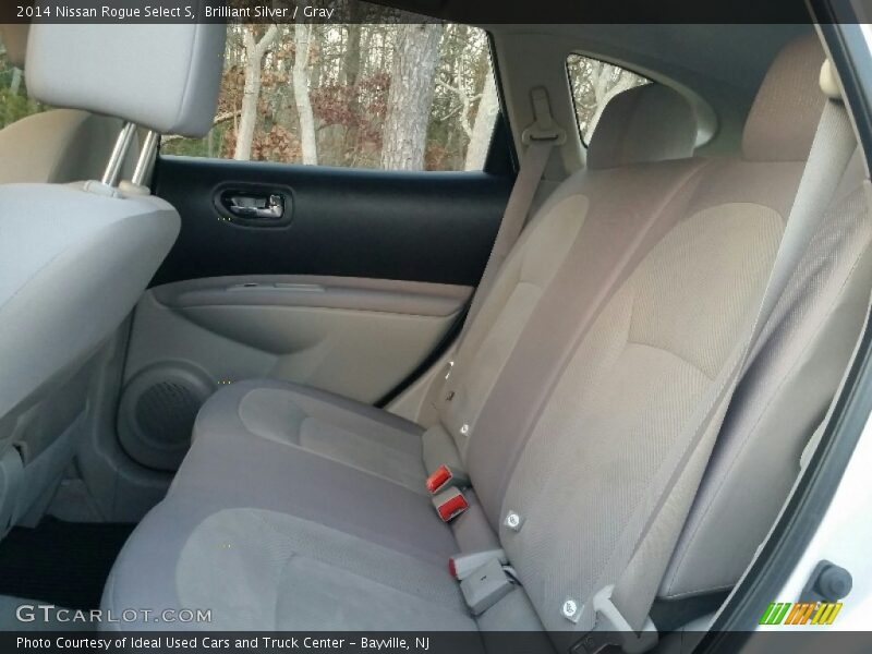 Brilliant Silver / Gray 2014 Nissan Rogue Select S