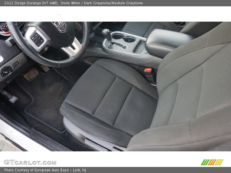 Stone White / Dark Graystone/Medium Graystone 2012 Dodge Durango SXT AWD