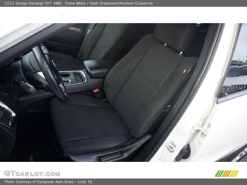 Stone White / Dark Graystone/Medium Graystone 2012 Dodge Durango SXT AWD