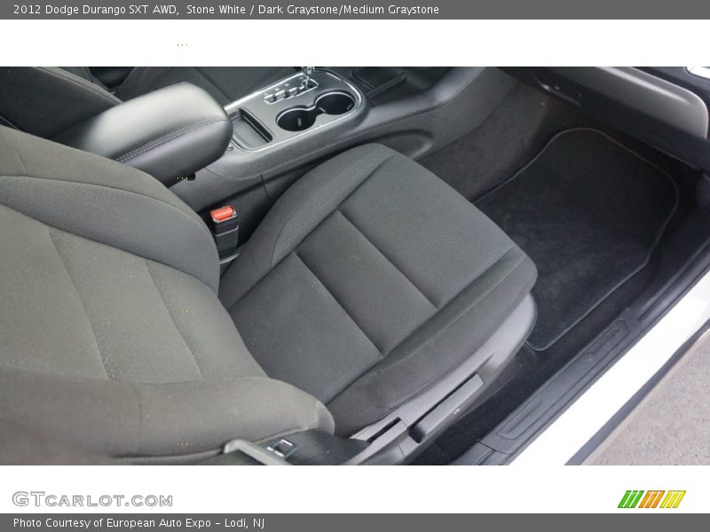 Stone White / Dark Graystone/Medium Graystone 2012 Dodge Durango SXT AWD