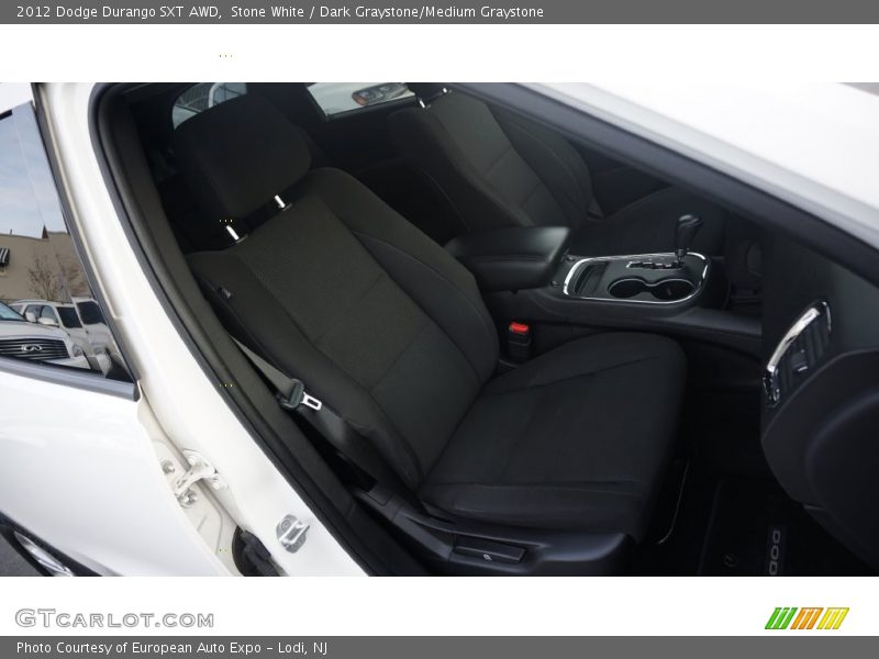 Stone White / Dark Graystone/Medium Graystone 2012 Dodge Durango SXT AWD