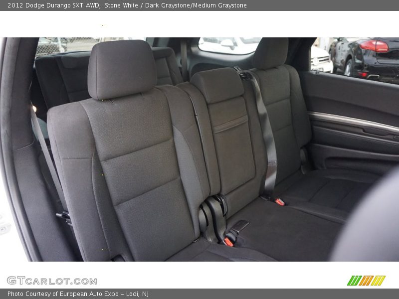 Stone White / Dark Graystone/Medium Graystone 2012 Dodge Durango SXT AWD