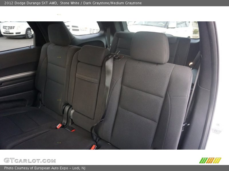 Stone White / Dark Graystone/Medium Graystone 2012 Dodge Durango SXT AWD