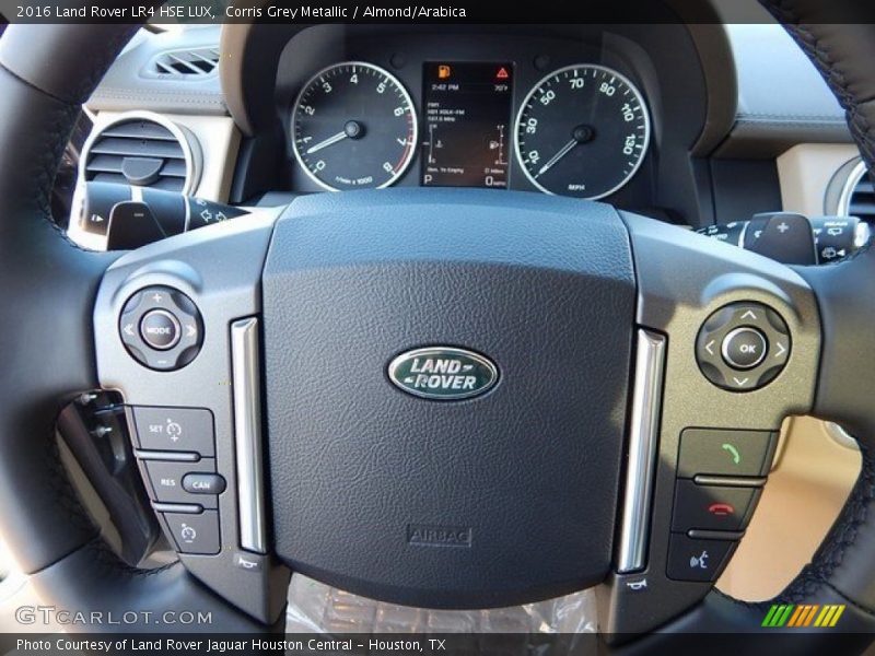 Corris Grey Metallic / Almond/Arabica 2016 Land Rover LR4 HSE LUX